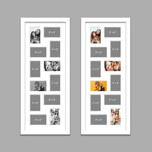 Load image into Gallery viewer, Large Multi Photo Picture Frame for 12 4&quot; x 6&quot; Photos in a White Frame - Multi Photo Frames
