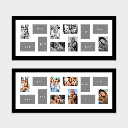 Large Multi Photo Picture Frame for 12 6