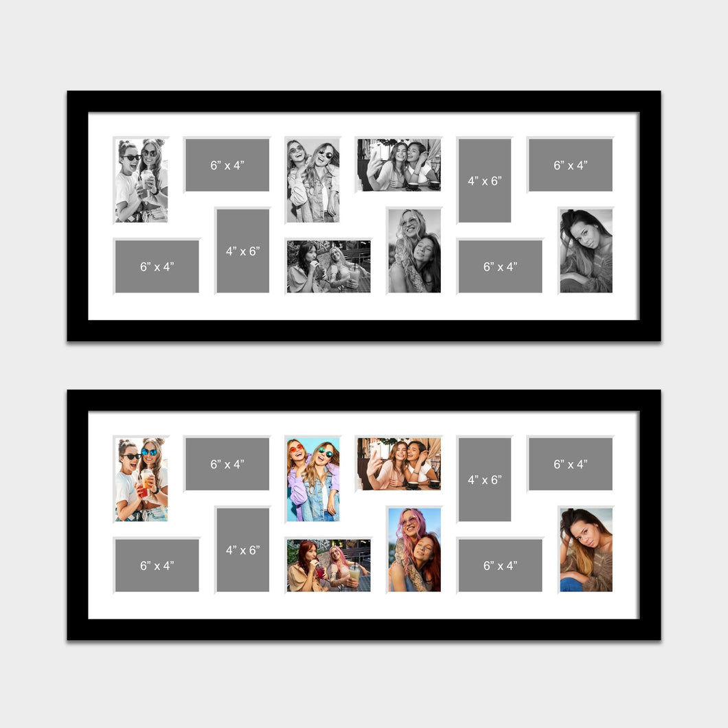 Large Multi Photo Picture Frame for 12 6